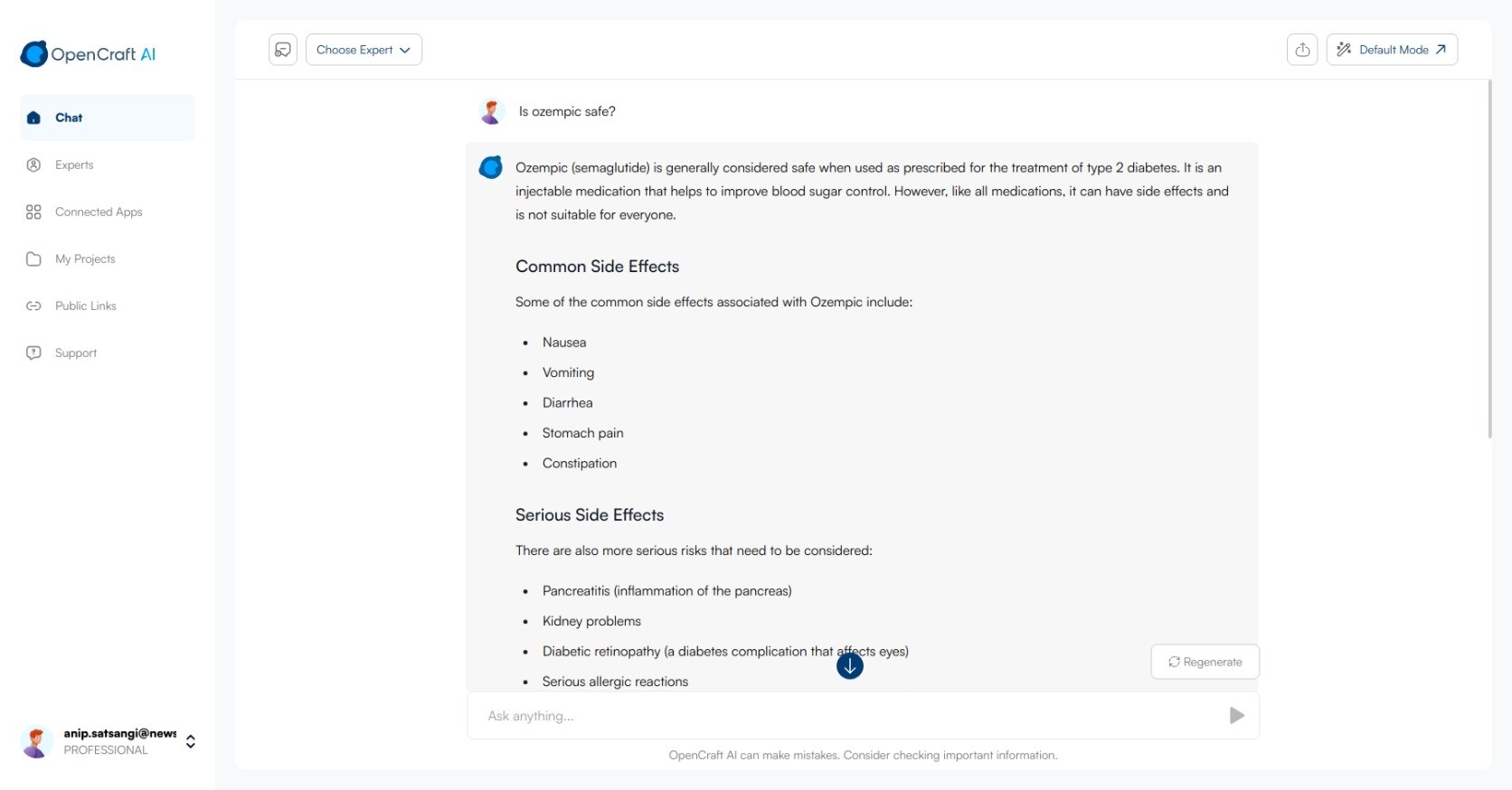 OpenCraft AI screenshot and logo