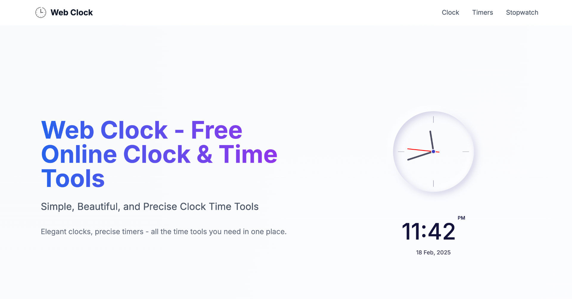 WebClock thumbnail