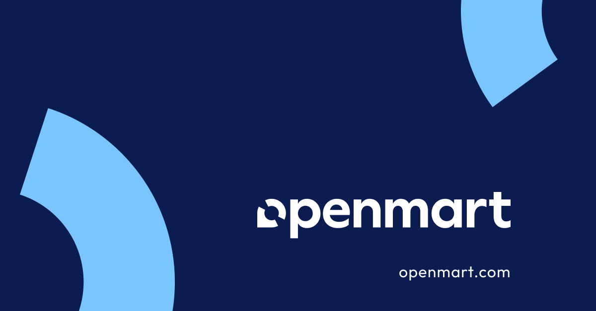 Openmart screenshot and logo