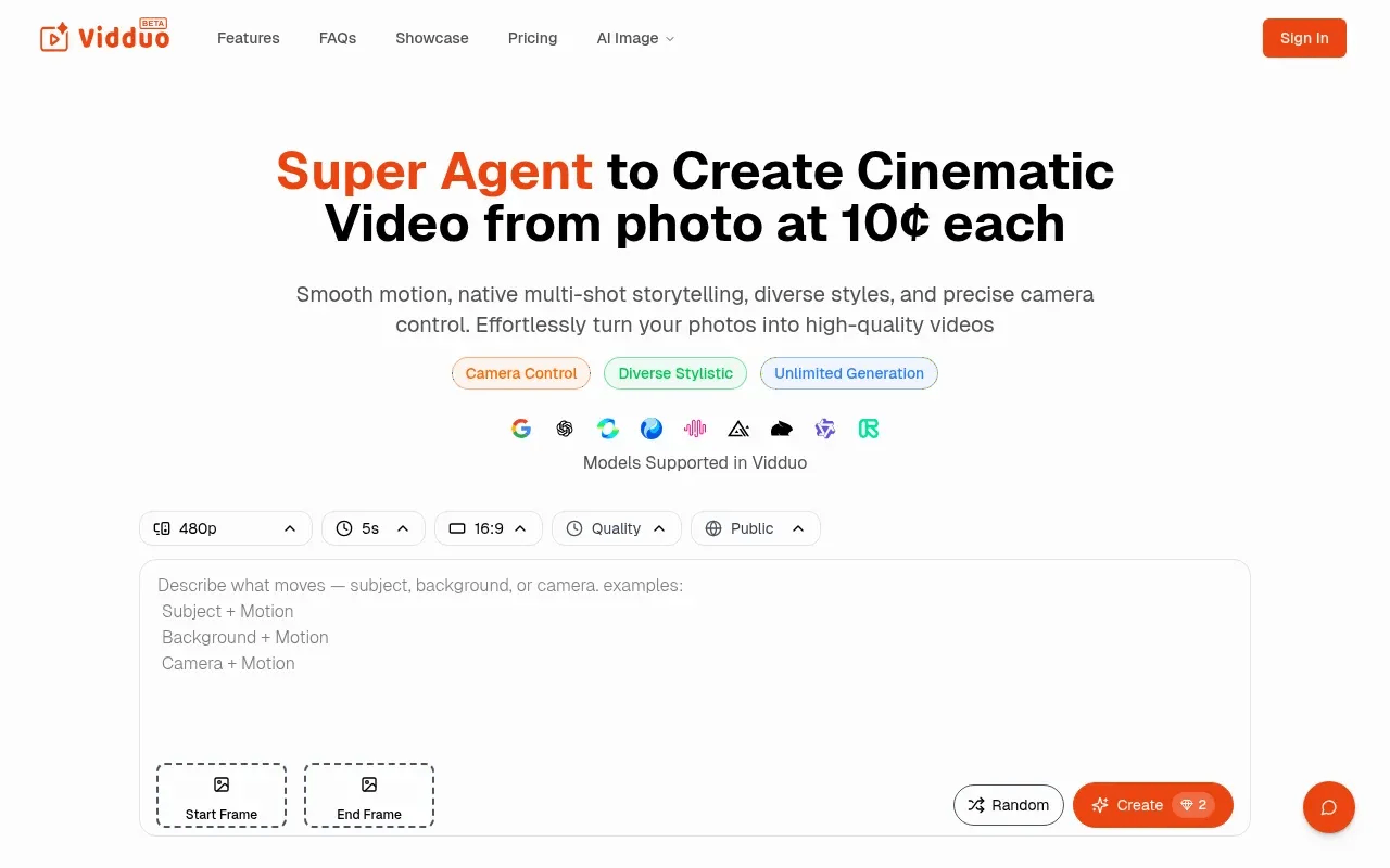 Vidduo Agent screenshot and logo