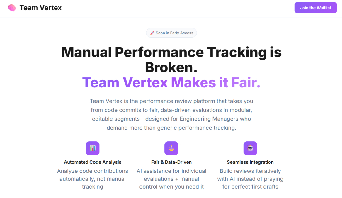 Team Vertex screenshot and logo