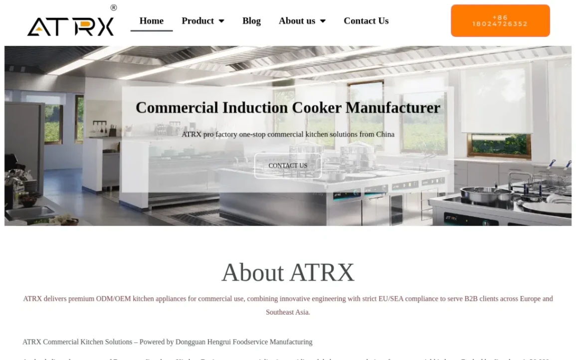 ATRX screenshot and logo