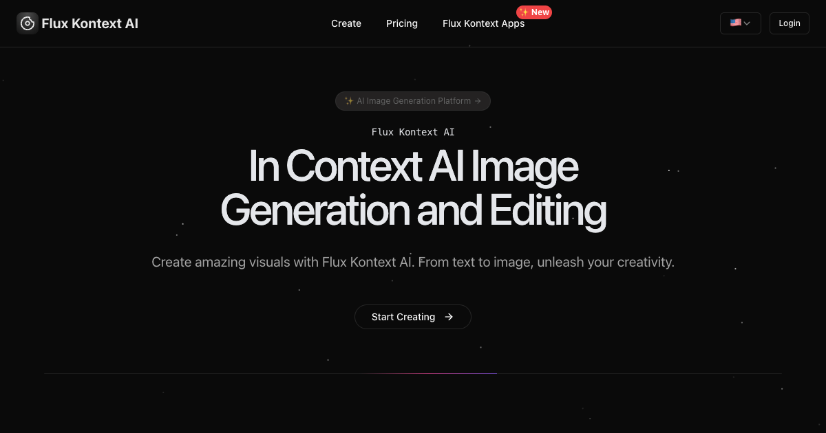 Kontext AI screenshot and logo