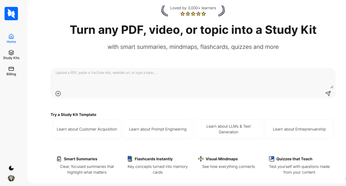 StudyPal screenshot and logo