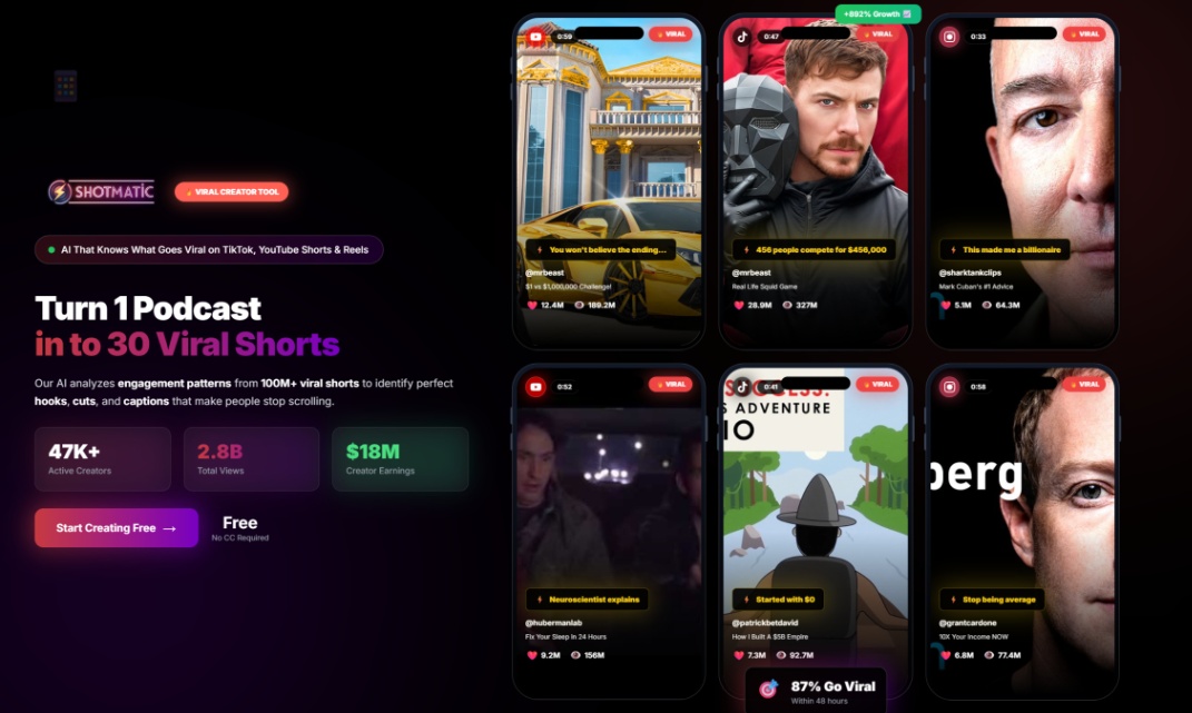 Shotmatic screenshot and logo