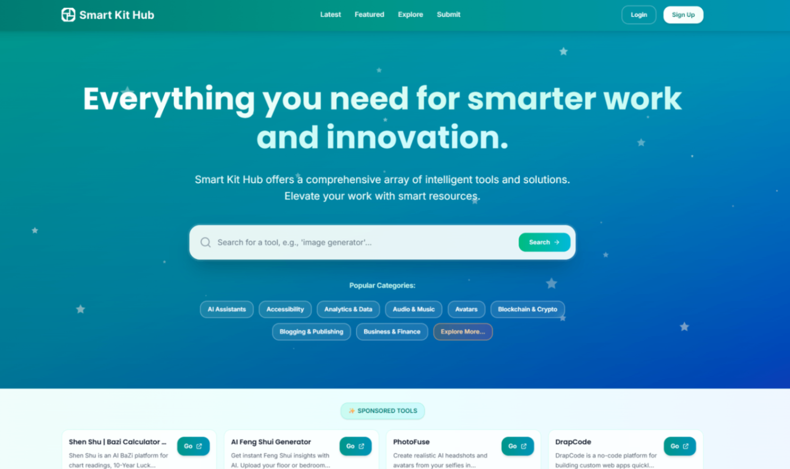 Smart Kit Hub screenshot and logo