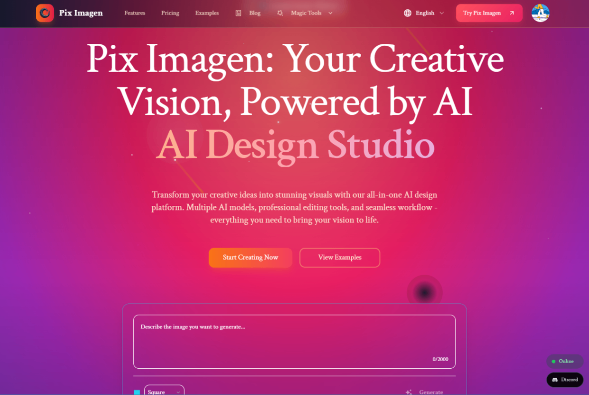 pix imagen screenshot and logo