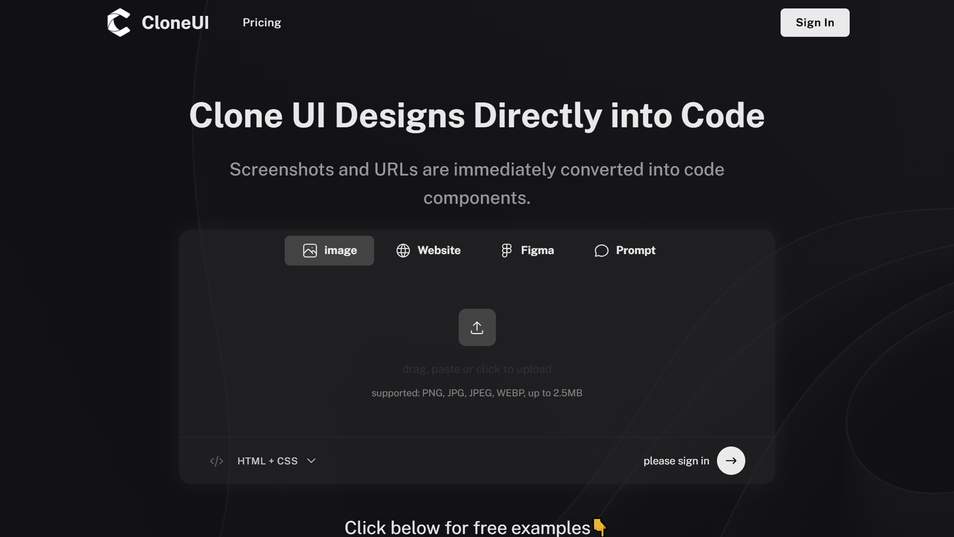 CloneUI screenshot and logo