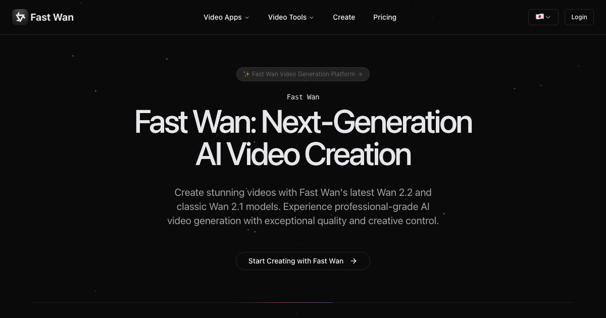 Fast Wan thumbnail