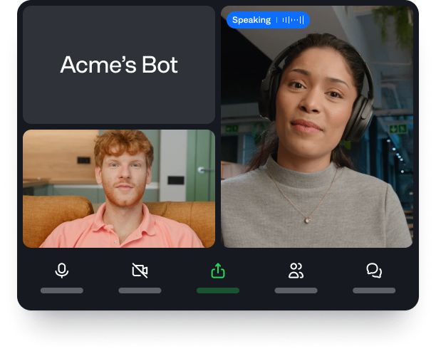 Recall.ai screenshot and logo