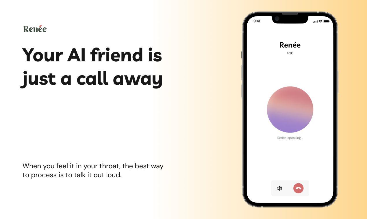 Renée Space screenshot and logo