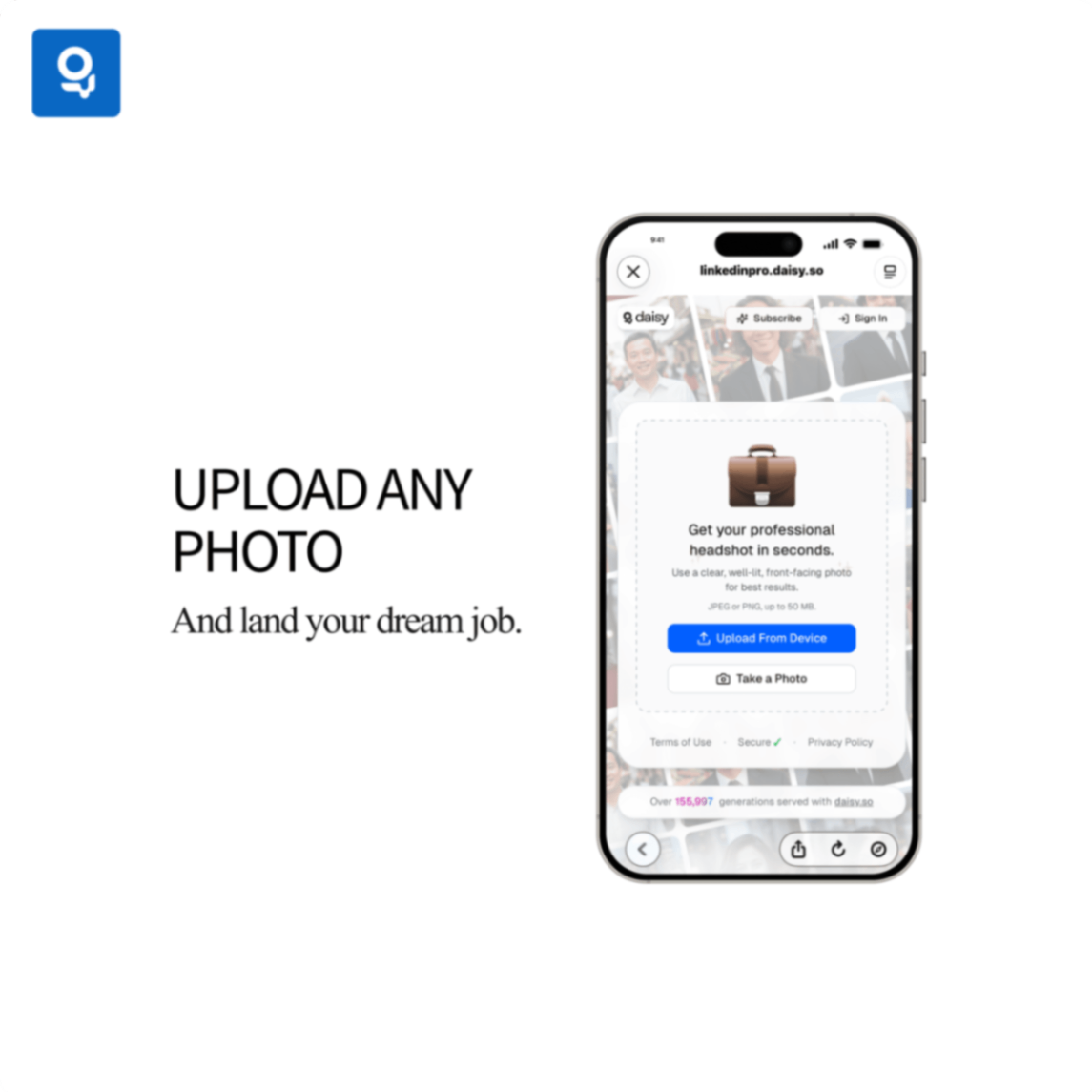 LinkedInPro screenshot and logo