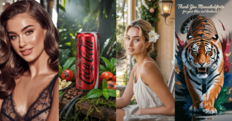 Générateur d'image IA screenshot and logo