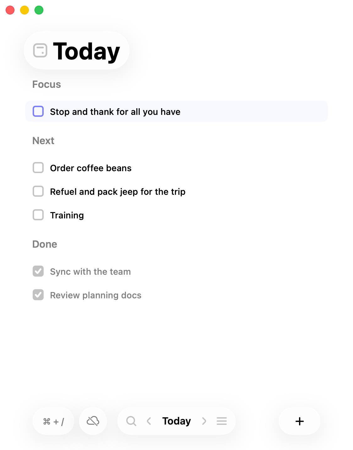 Daily screenshot and logo