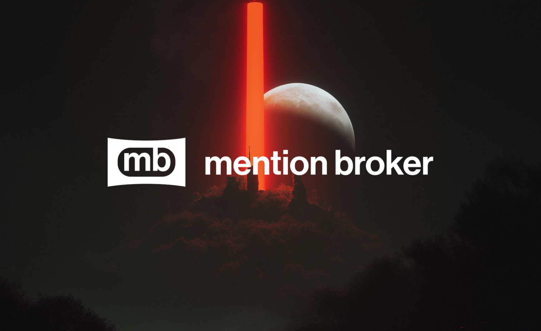 Mention Broker screenshot and logo