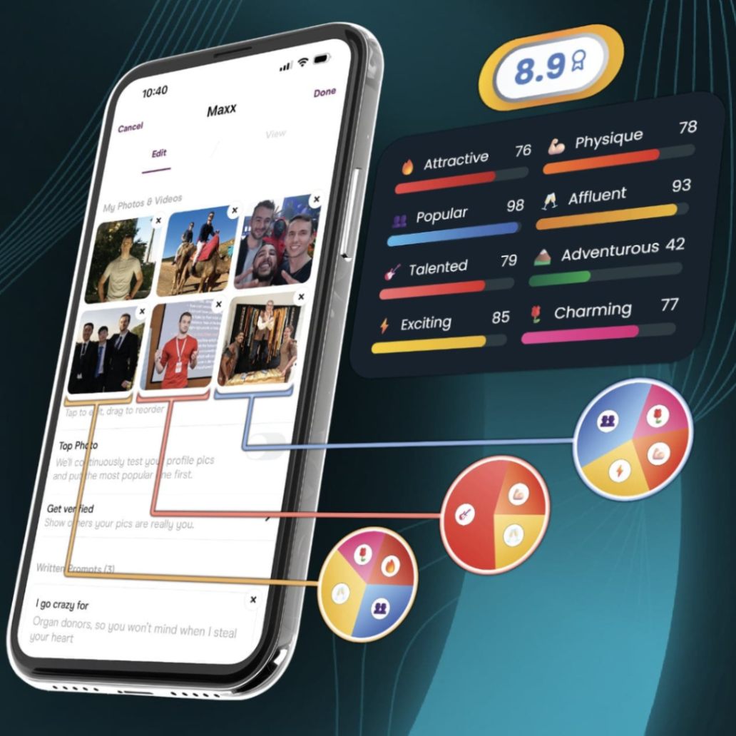 Photomaxxer screenshot and logo