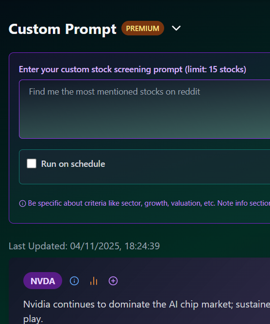 PromptingPicks screenshot and logo