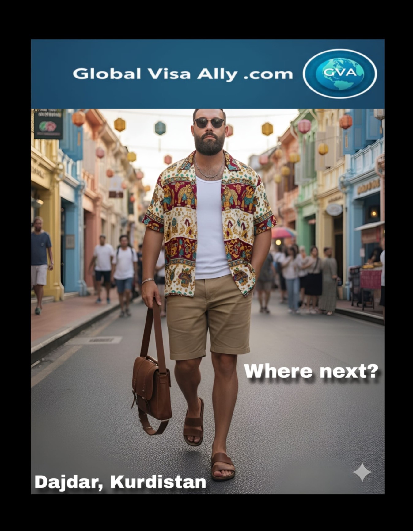 Global Visa Ally screenshot and logo