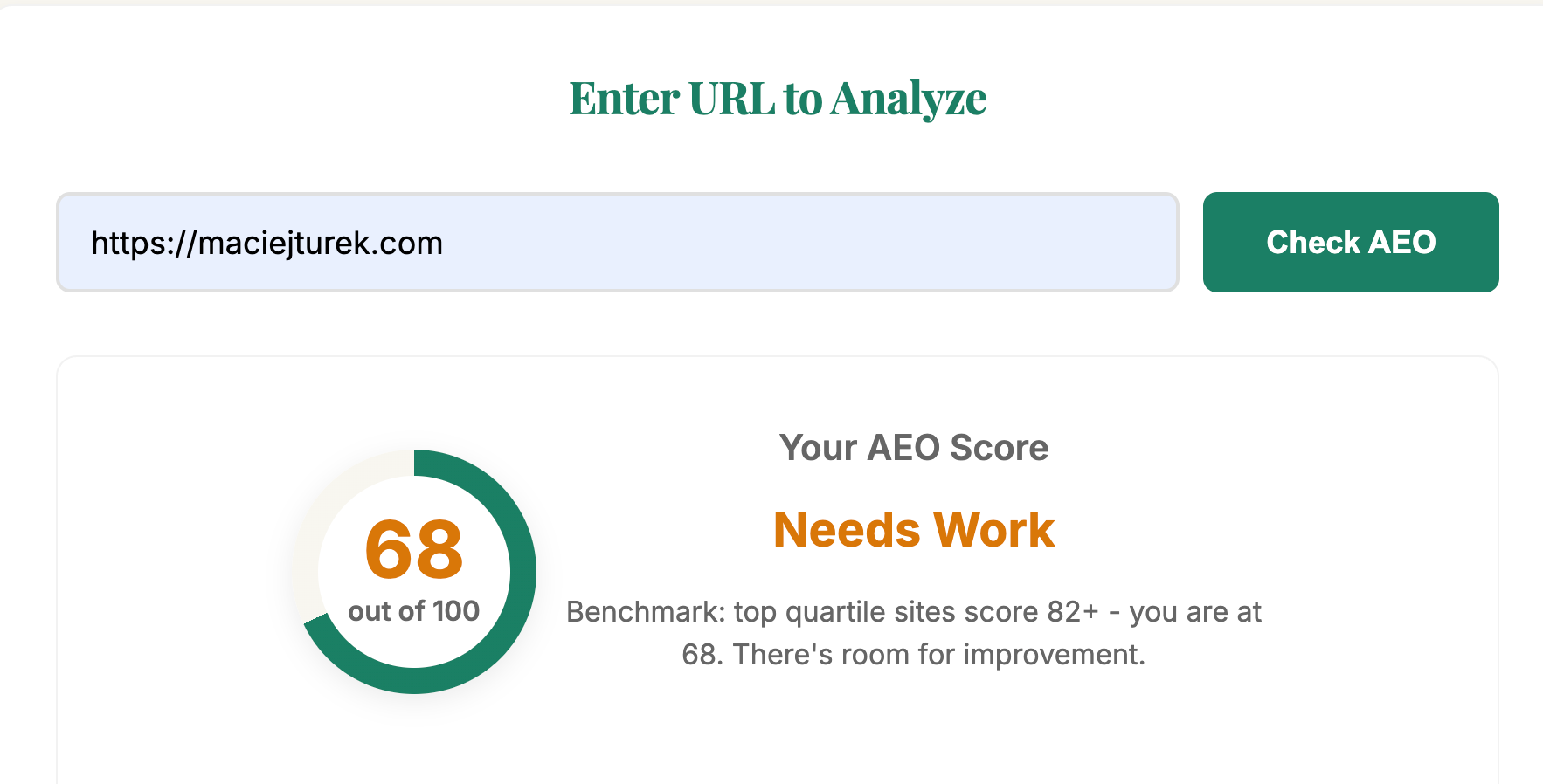 AEO lite screenshot and logo