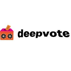 Deepvote screenshot and logo