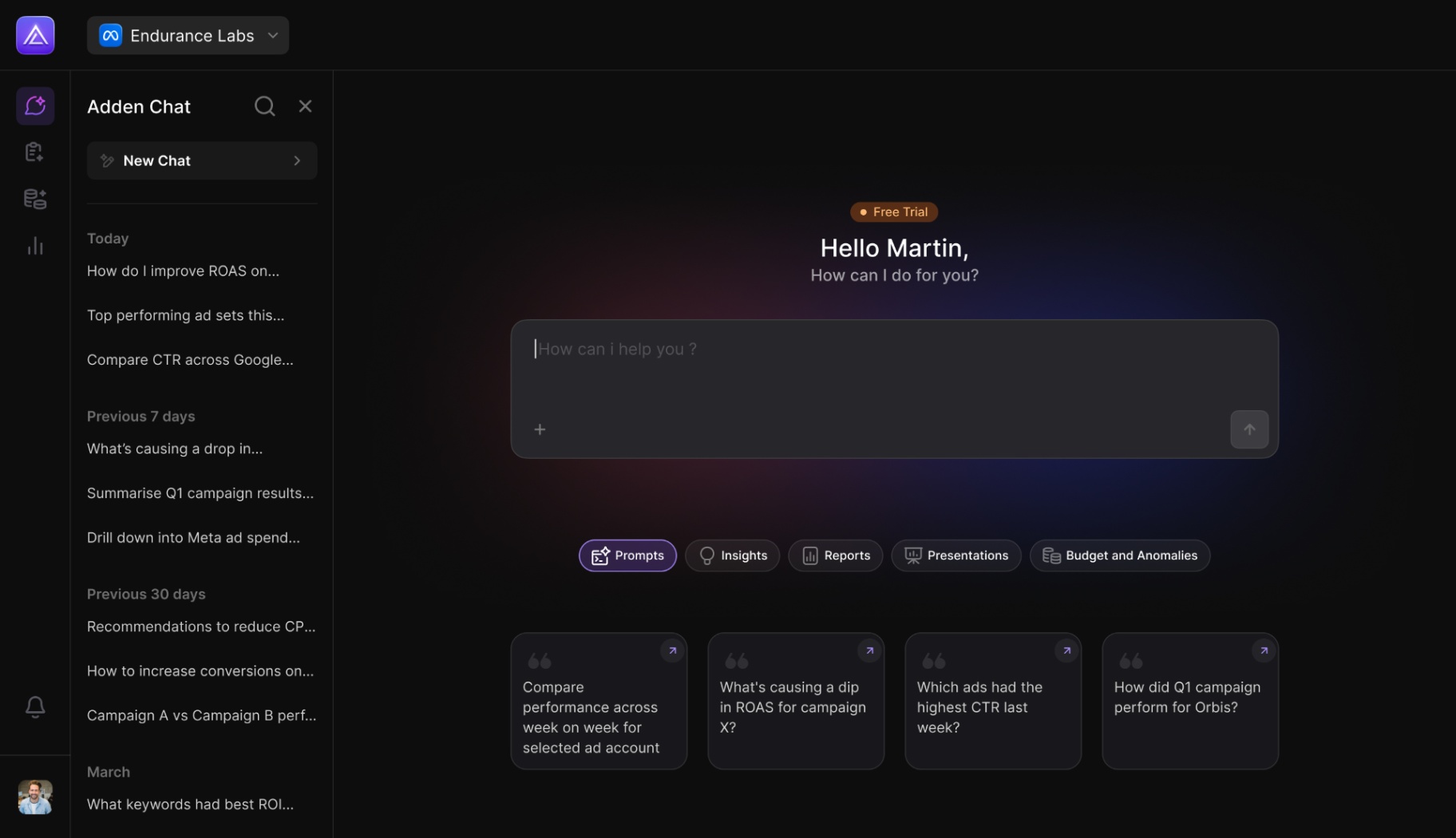 Adden screenshot and logo