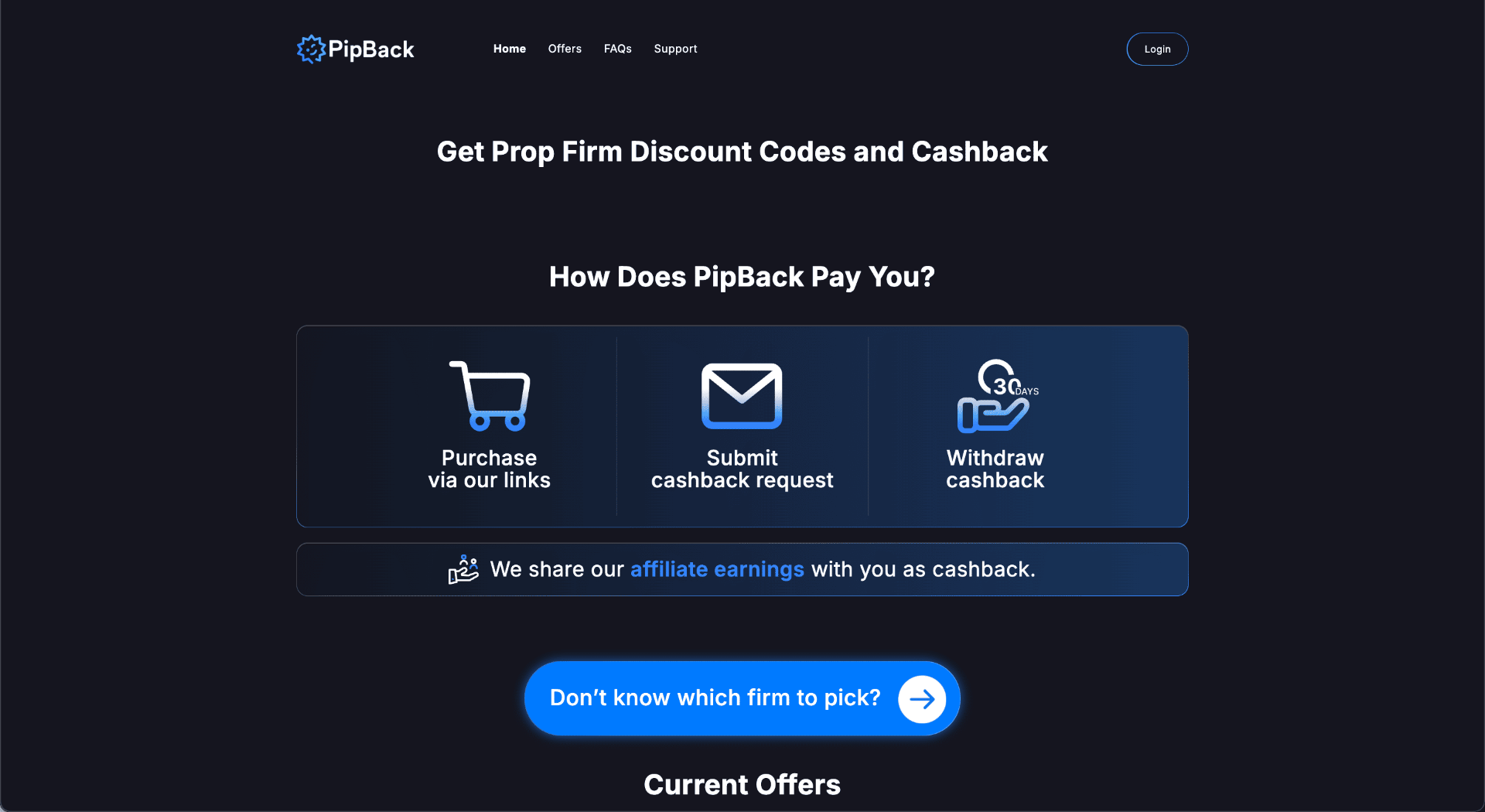 PipBack screenshot and logo