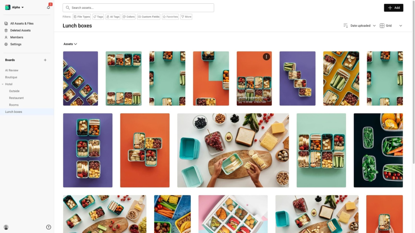 Crops screenshot and logo