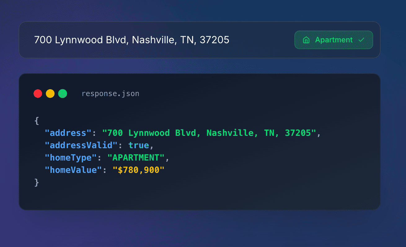 AddressVerify screenshot and logo