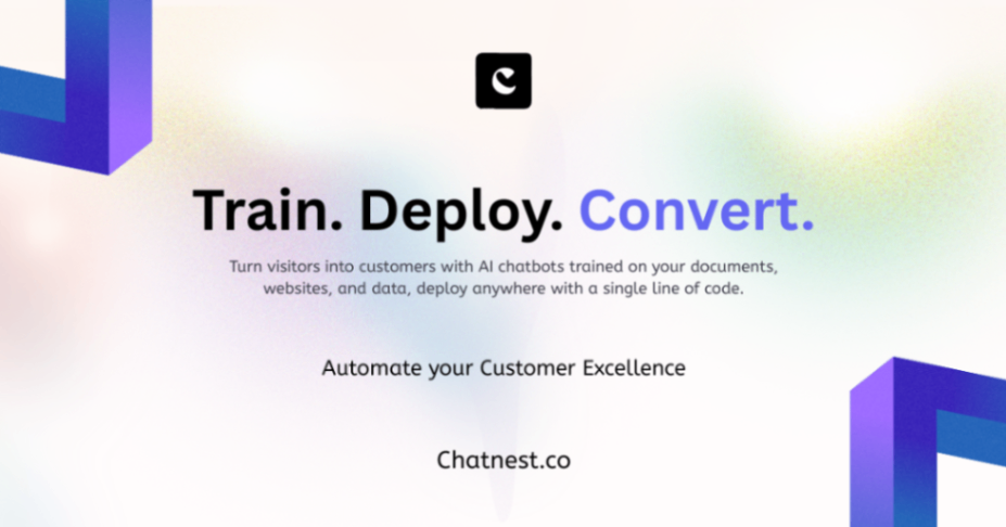 Chatnest screenshot and logo