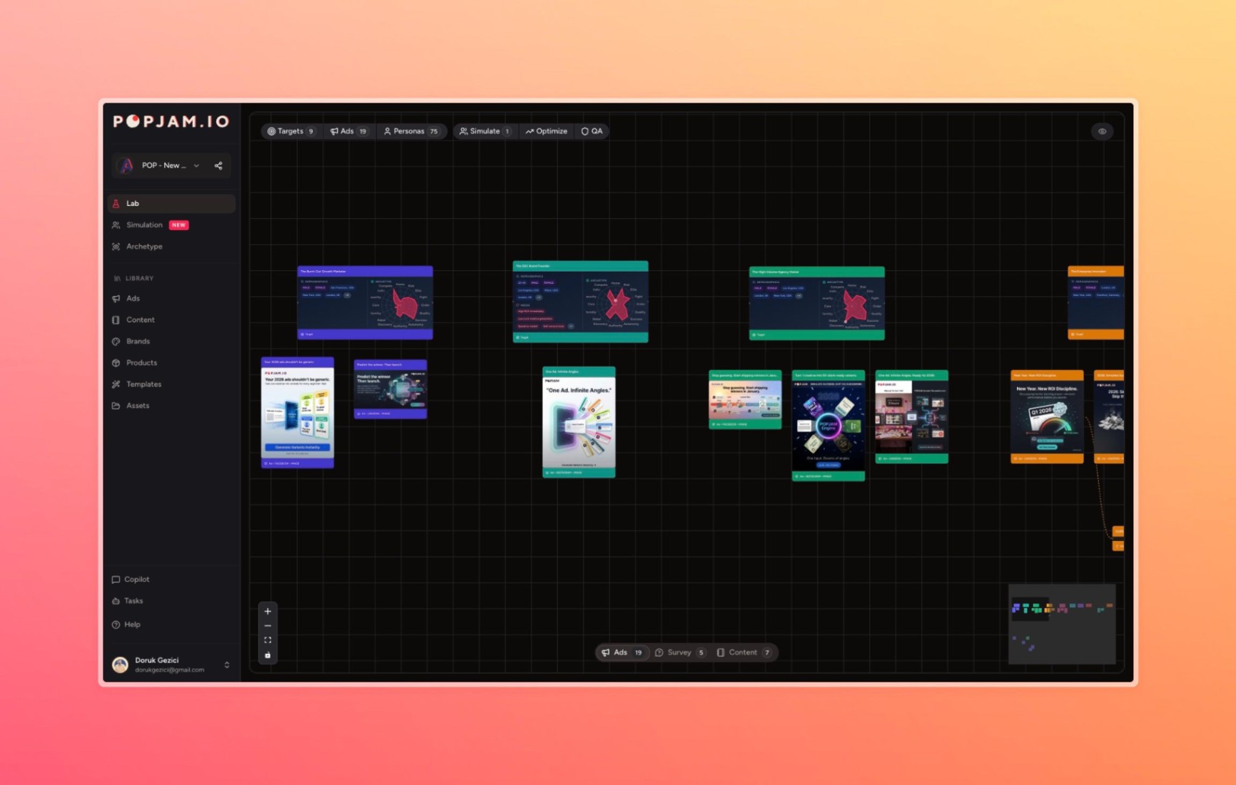 POPJAM screenshot and logo