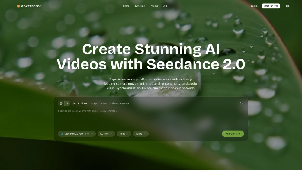 AiSeedance2 screenshot and logo