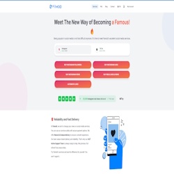 Famoid screenshot and logo