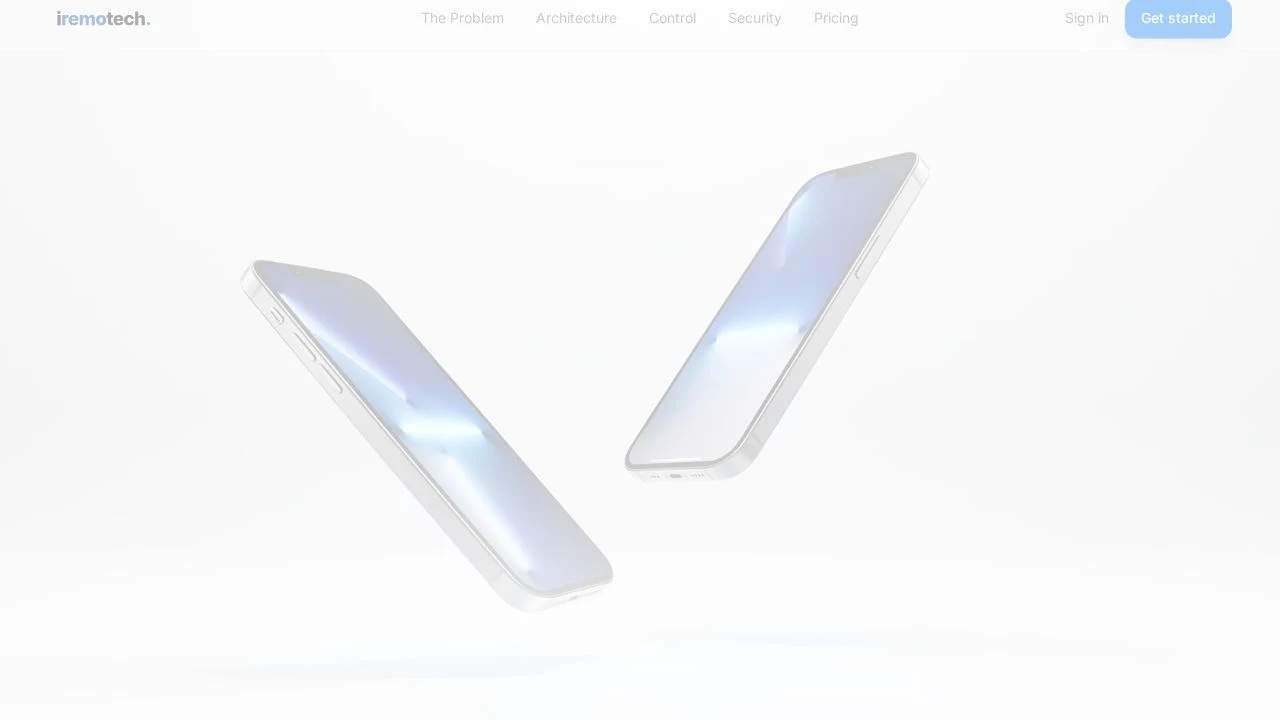 Iphone Phone House screenshot and logo