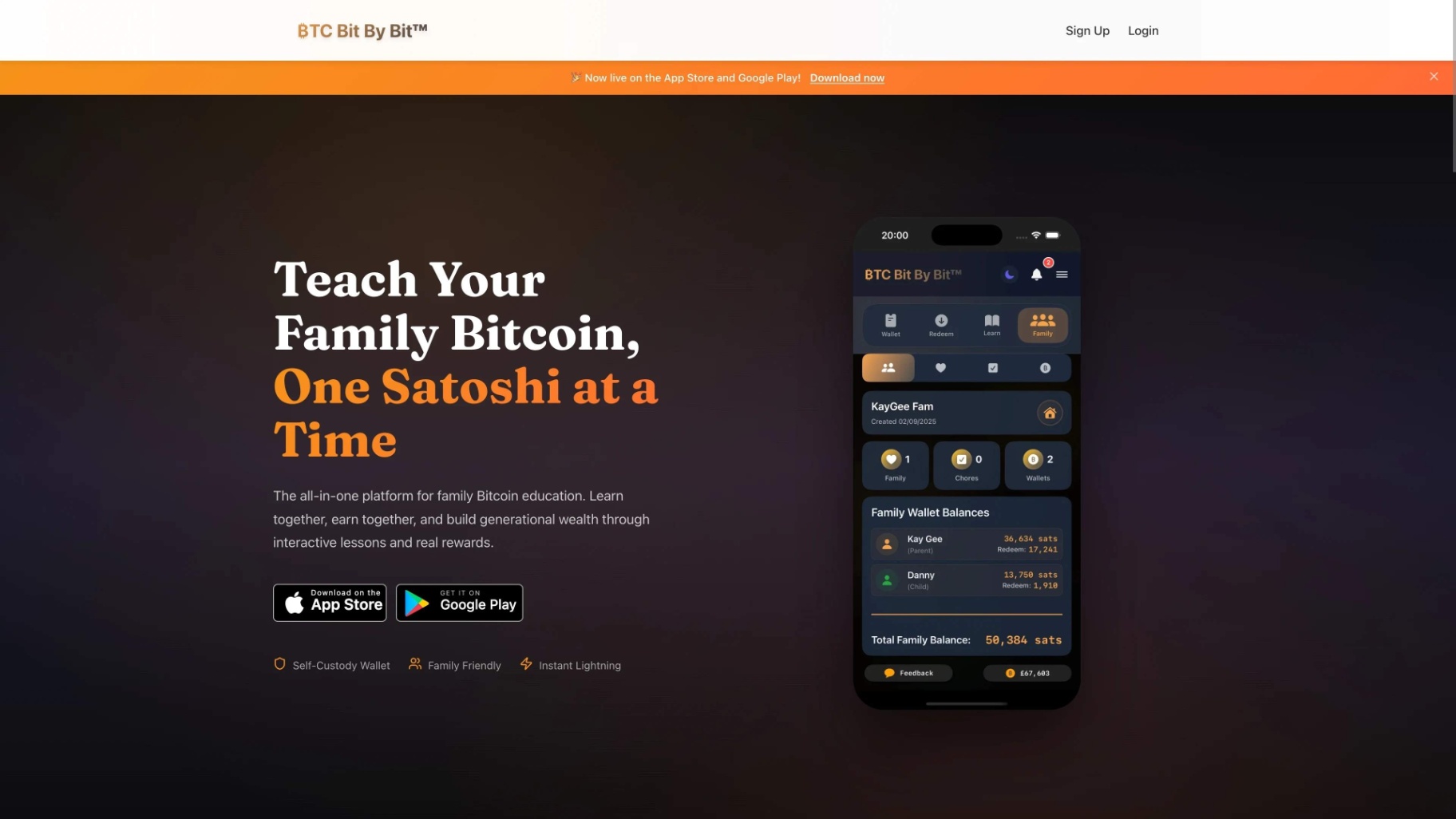 BTCBitByBit App screenshot and logo