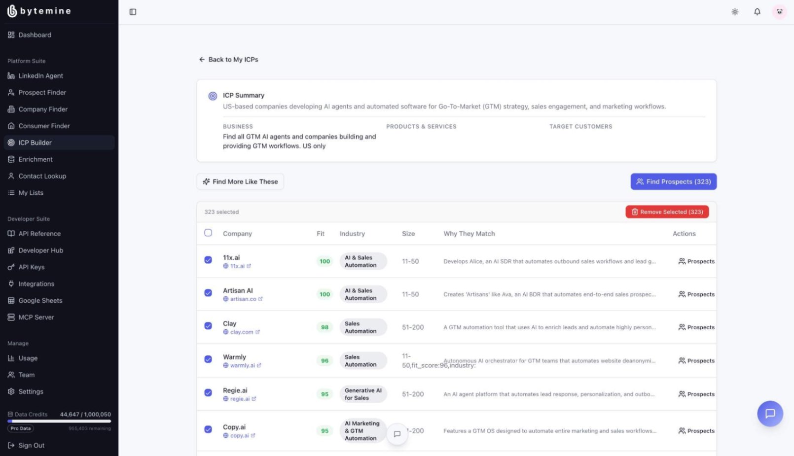 Bytemine screenshot and logo