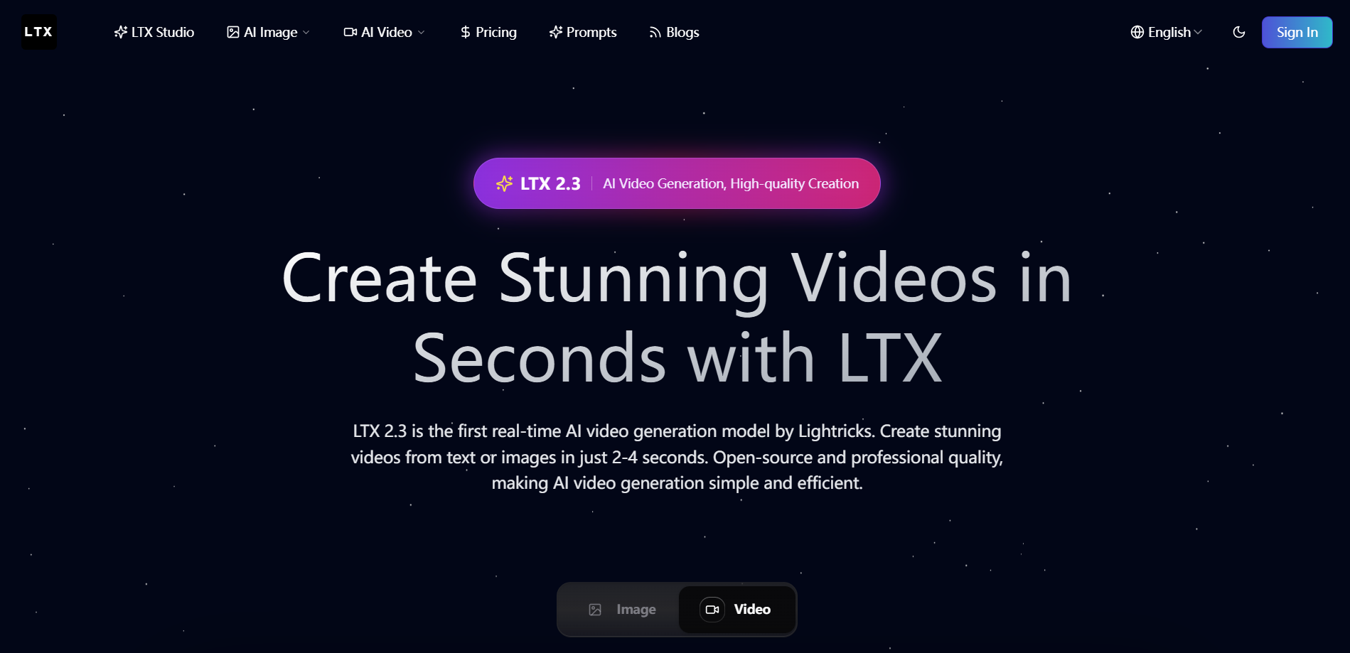 LTX Studio screenshot and logo