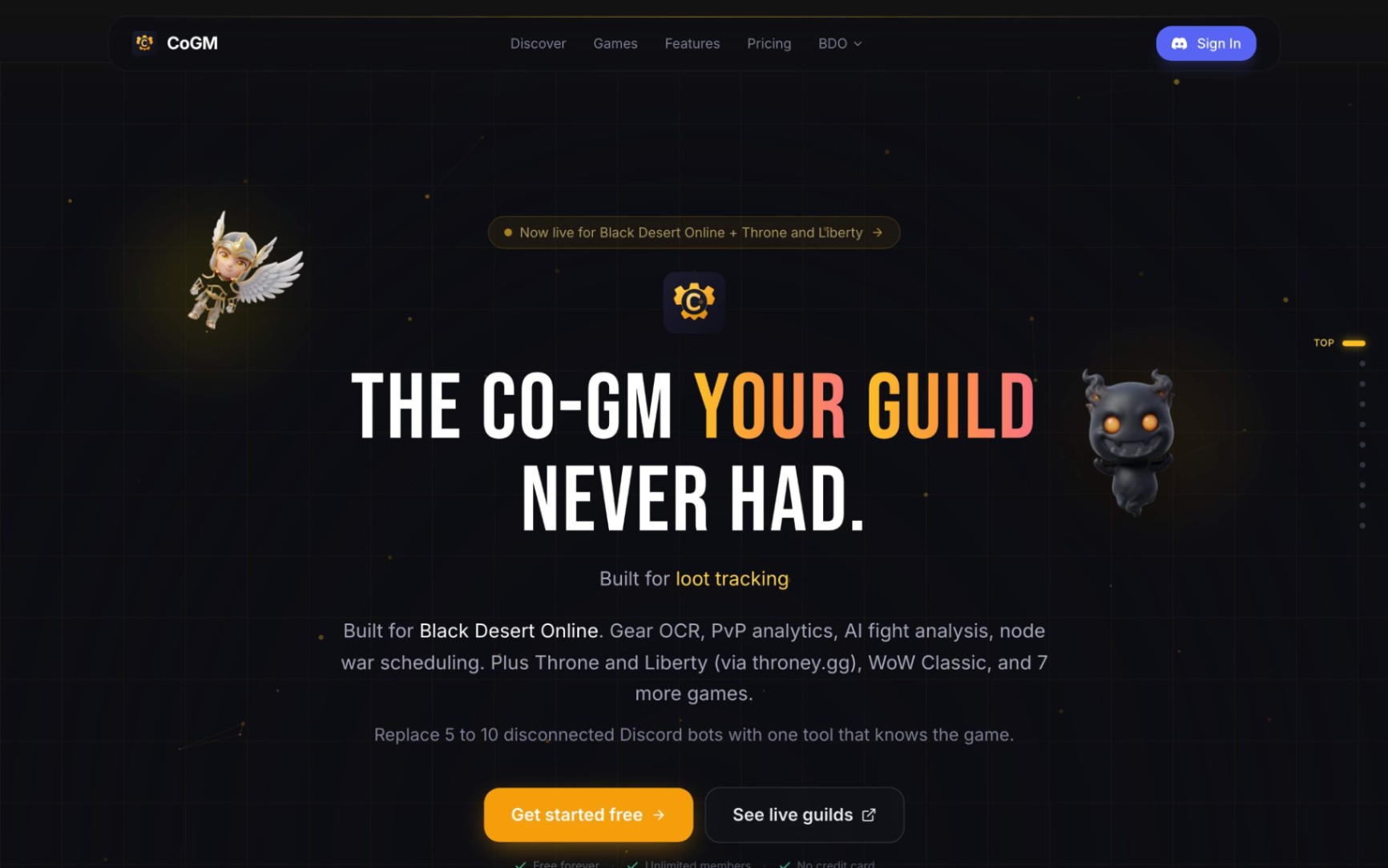 Co-GM screenshot and logo