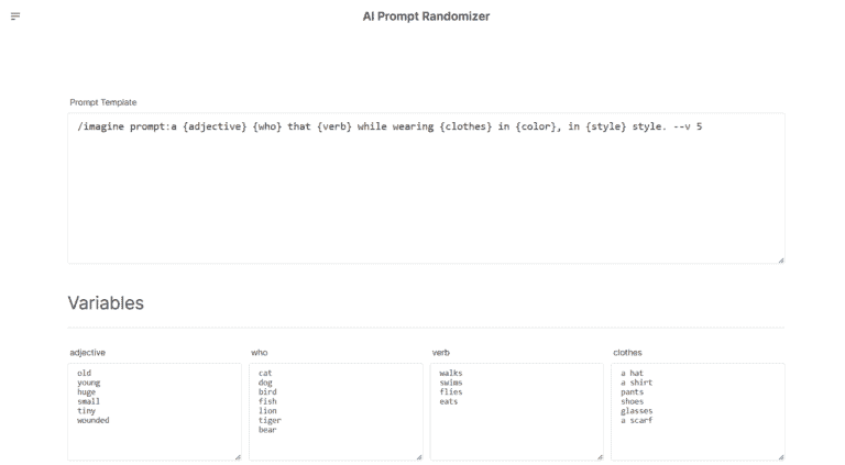 ai-prompt-randomizer image