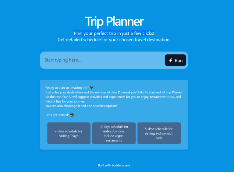 ai-trip-planner image