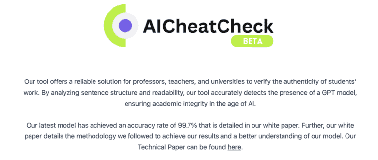 aicheatcheck image