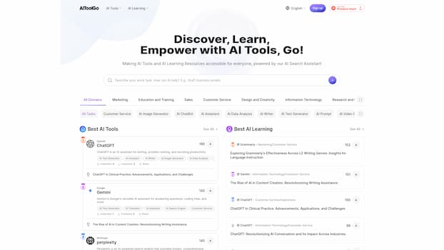 Ai Tool Go screenshot and logo