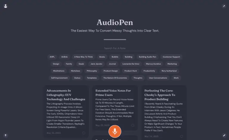 Audio Pen