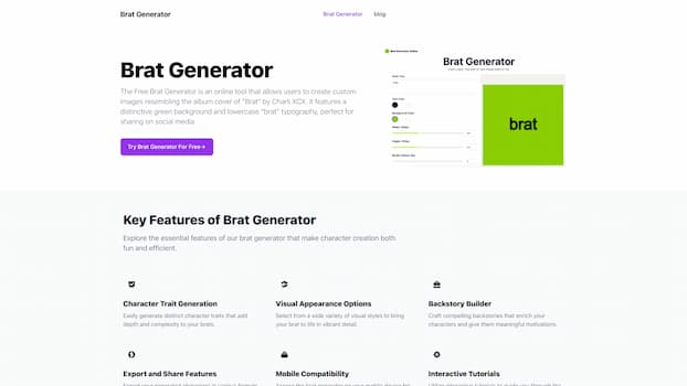 brat-generator-online image