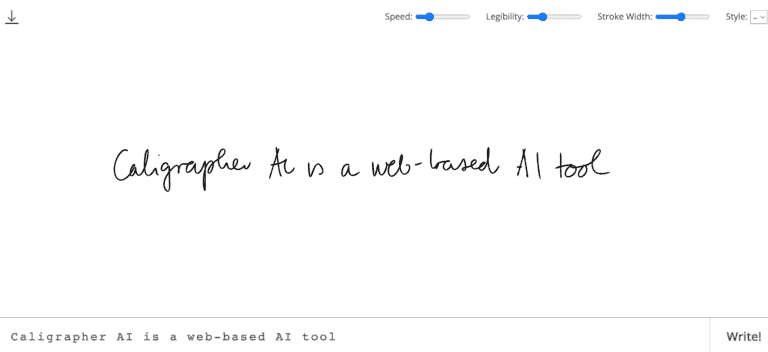 calligrapher-ai image