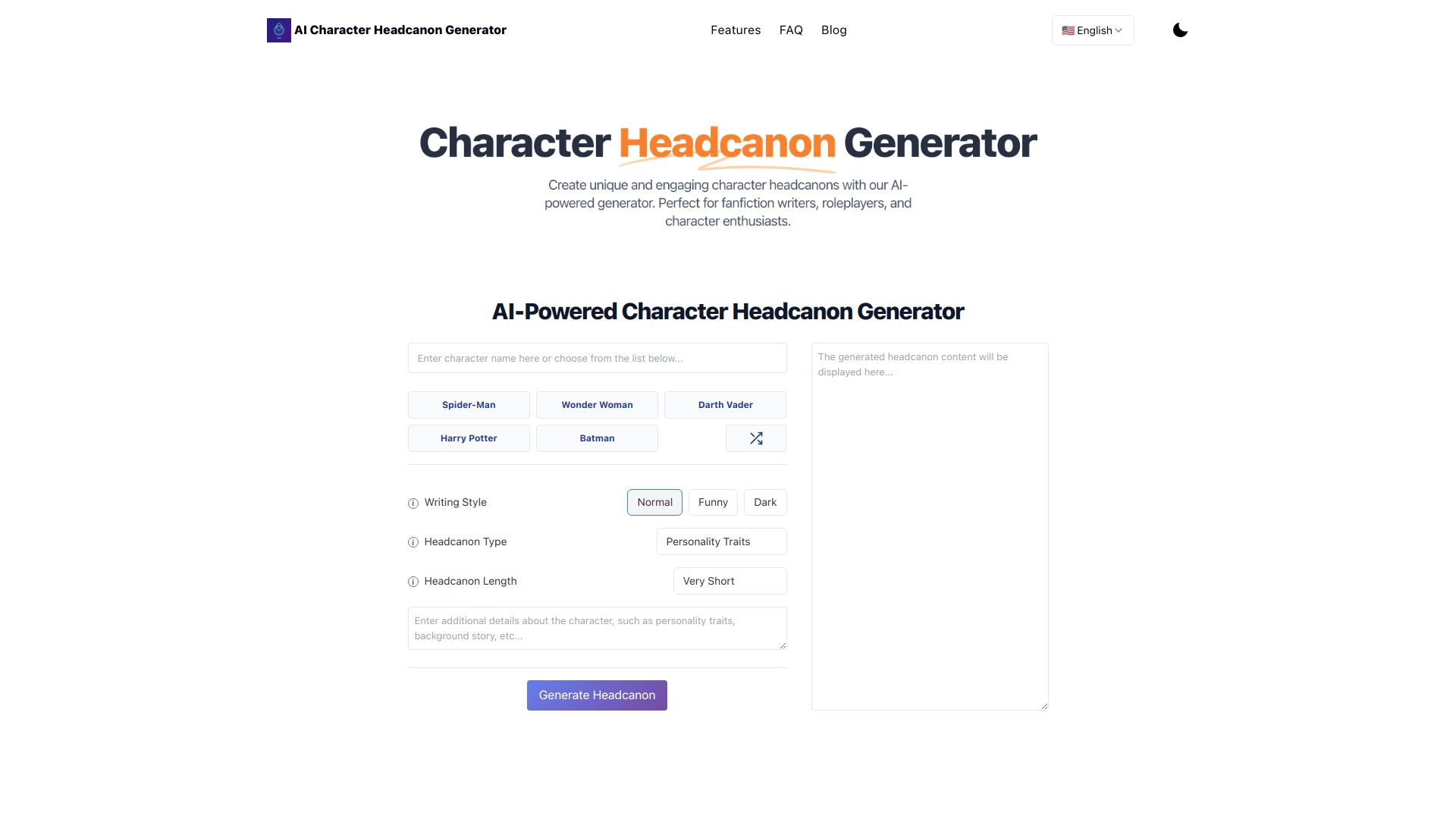 character-headcanon-generator image