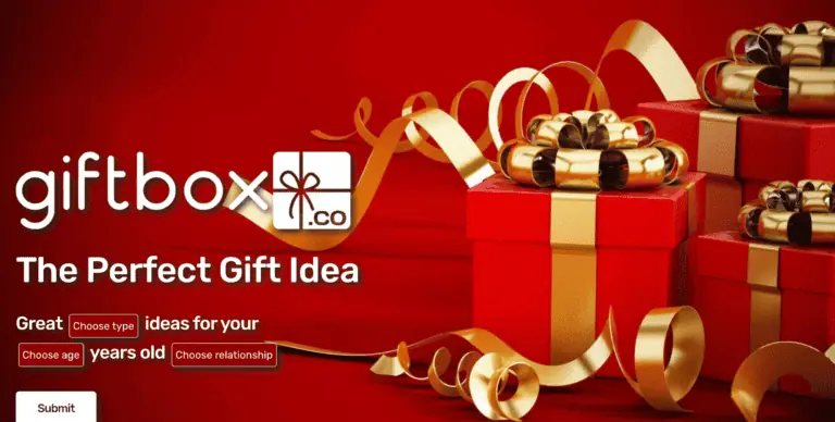 Giftbox screenshot and logo