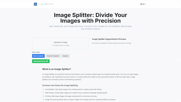 image-splitter image