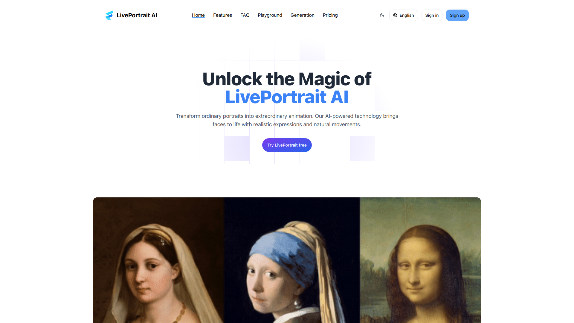 live-portrait-ai image