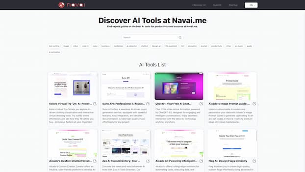 Nav ai screenshot and logo