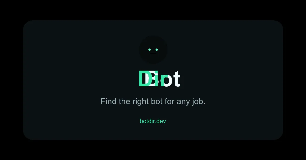 BotDir preview